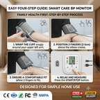 Smart Care Fully Automatic Digital BP Monitor Machine – Hospital-Grade Accuracy & Dual Power