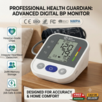 Smart Care Fully Automatic Digital BP Monitor Machine – Hospital-Grade Accuracy & Dual Power