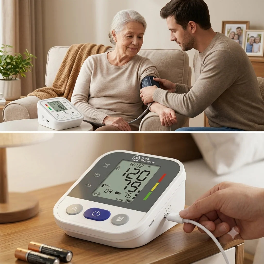 Smart Care Fully Automatic Digital BP Monitor Machine – Hospital-Grade Accuracy & Dual Power