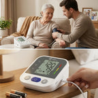 Smart Care Fully Automatic Digital BP Monitor Machine – Hospital-Grade Accuracy & Dual Power