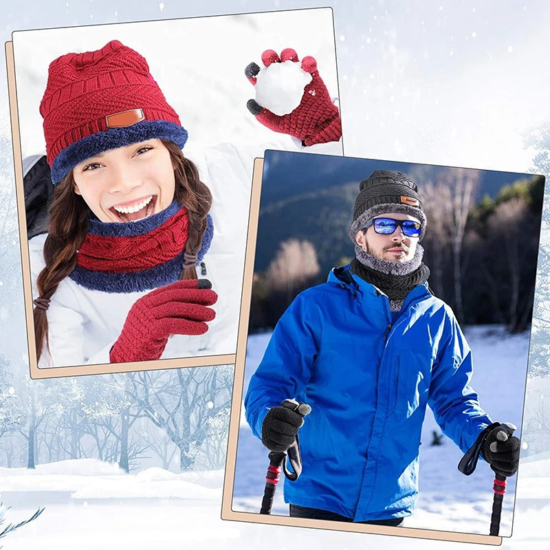 2-in-1 Muffler Cap with Neck Warmer